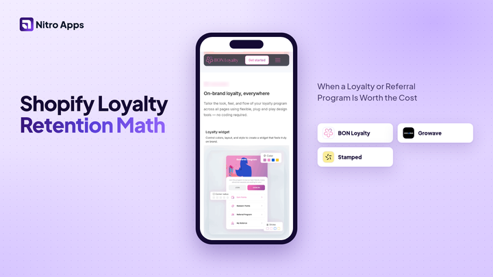 When Does a Shopify Store Actually Need a Loyalty or Referral Program? (Cost & Retention Math)