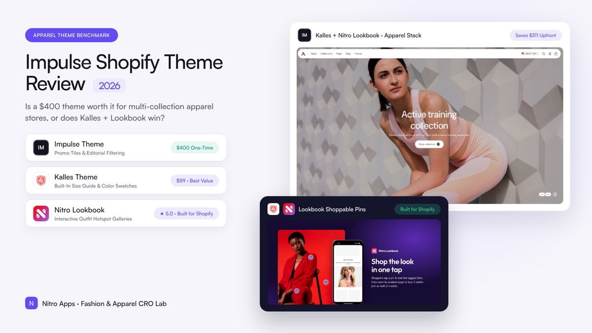 Impulse Shopify Theme Review: Is a $400 Theme Worth It for Apparel & Multi-Collection Stores?