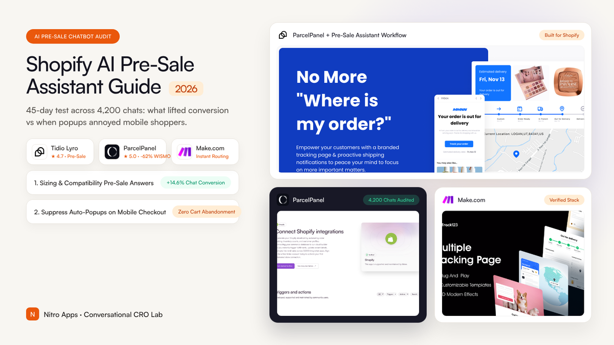 Setting Up an AI Pre-Sale Assistant on Shopify: What It Solves (And When It Annoyed Our Shoppers)