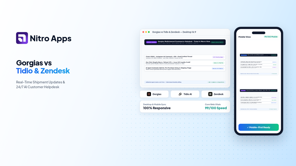 When Does a Shopify Store Actually Need Gorgias Instead of Tidio or Zendesk?