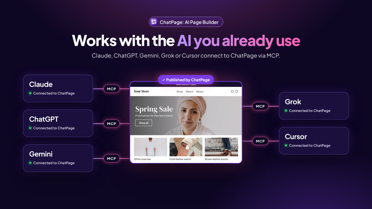 ChatPage: AI Page Builder Shopify app screenshot 5