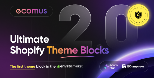 Ecomus Shopify theme by The4 preview