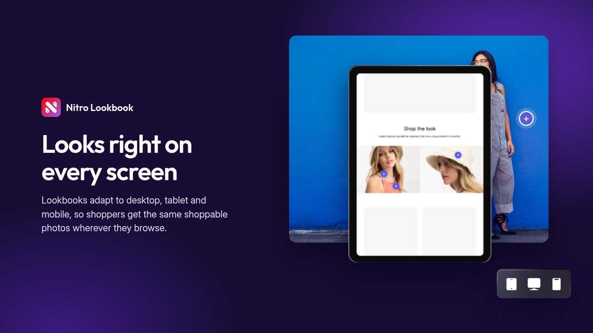 Nitro Lookbook & Image Gallery Shopify app screenshot 6