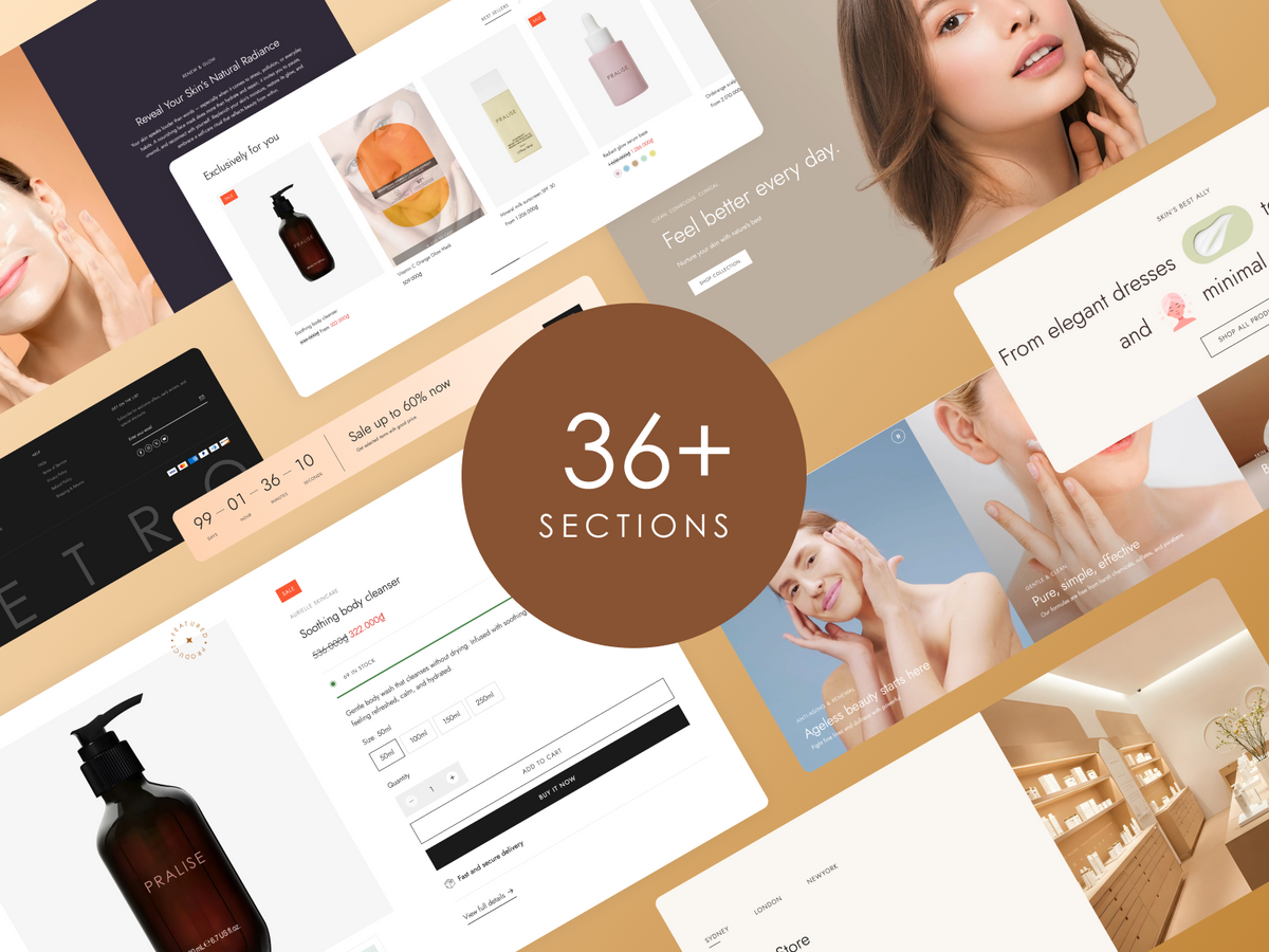 Vetro Shopify theme preset and feature preview 2